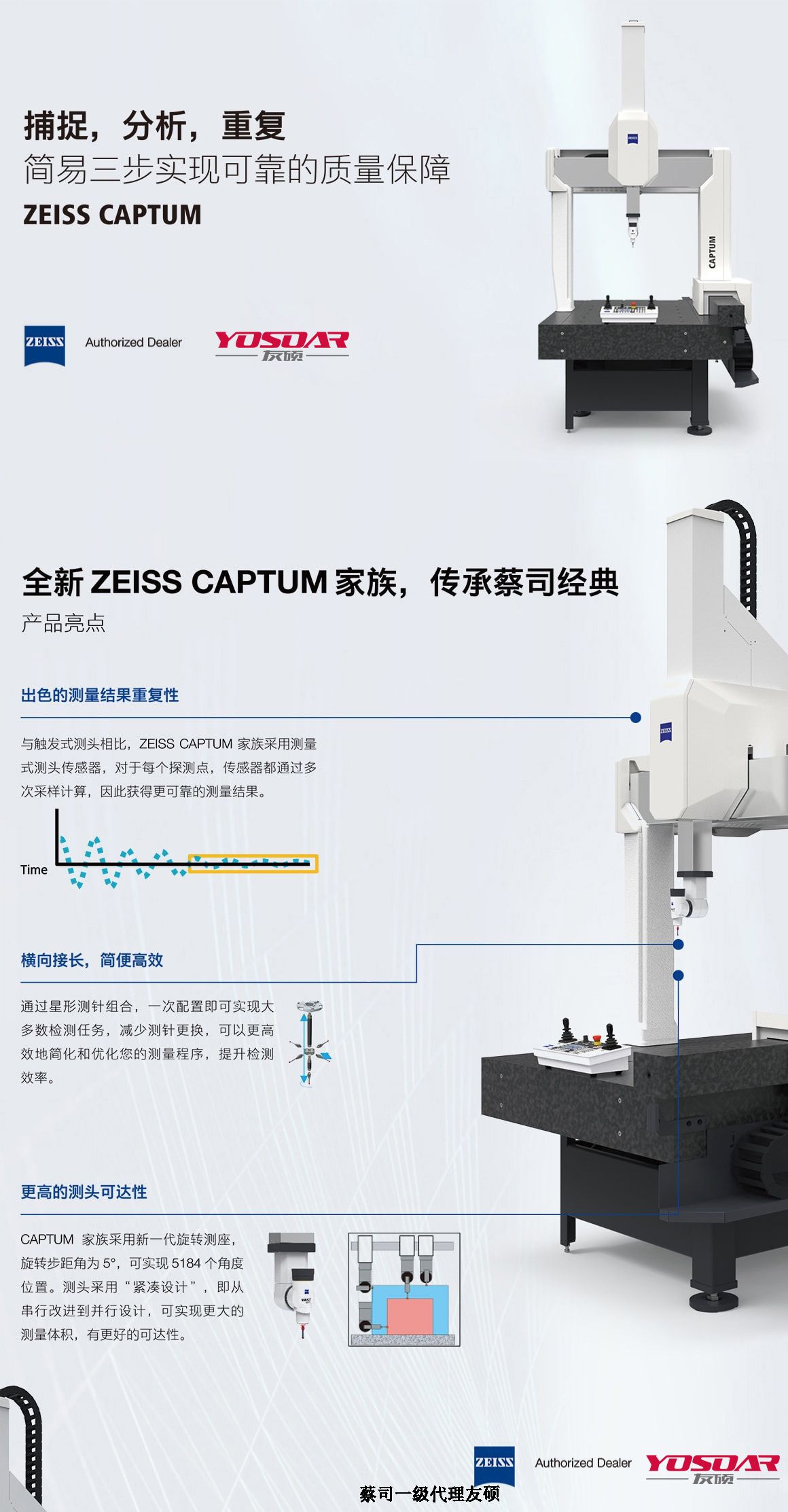 烟台蔡司三坐标CAPTUM